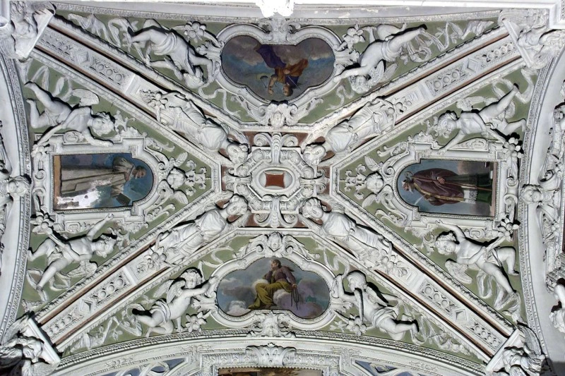 Zenoni G. - Galizzi L. sec. XIX, Decorazione plastico, pittorica 2
